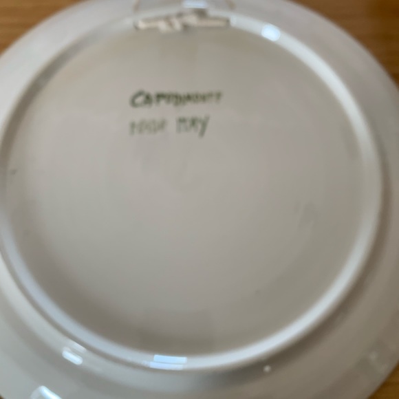 Vintage Capodimonte Plate - Picture 3 of 6